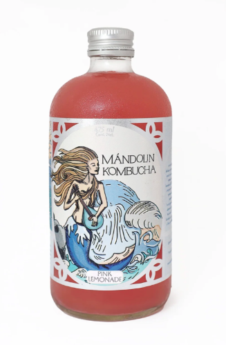 Kombucha Mandolin Pink Lemonade