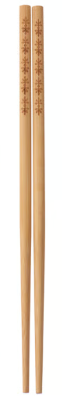 Palillos chinos de bamboo