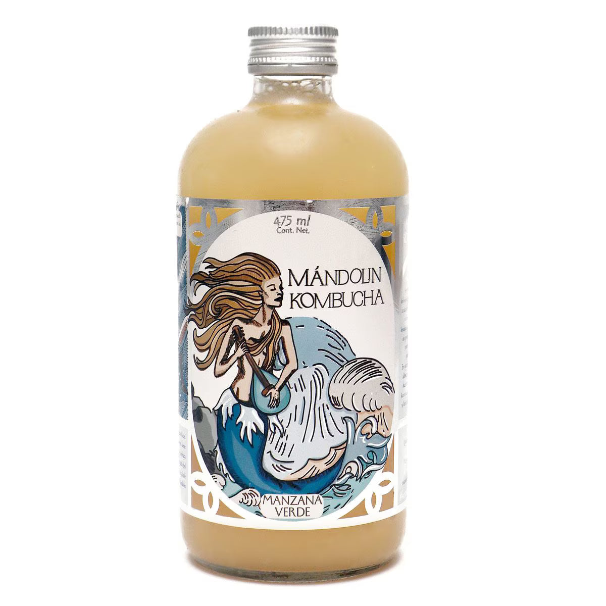 Kombucha Mandolin Manzana Verde
