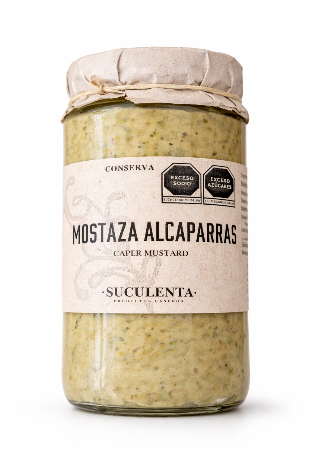 Mostaza con alcaparras