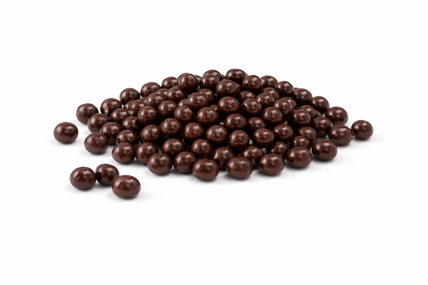 Quinoa cubierta de chocolate sin azúcar