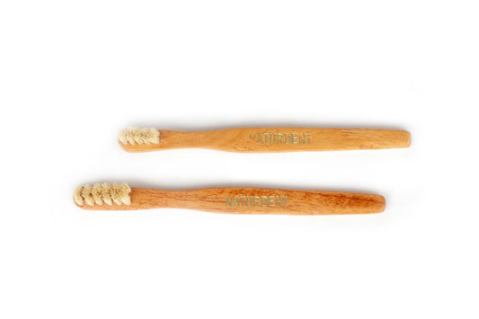 Cepillo dental de madera