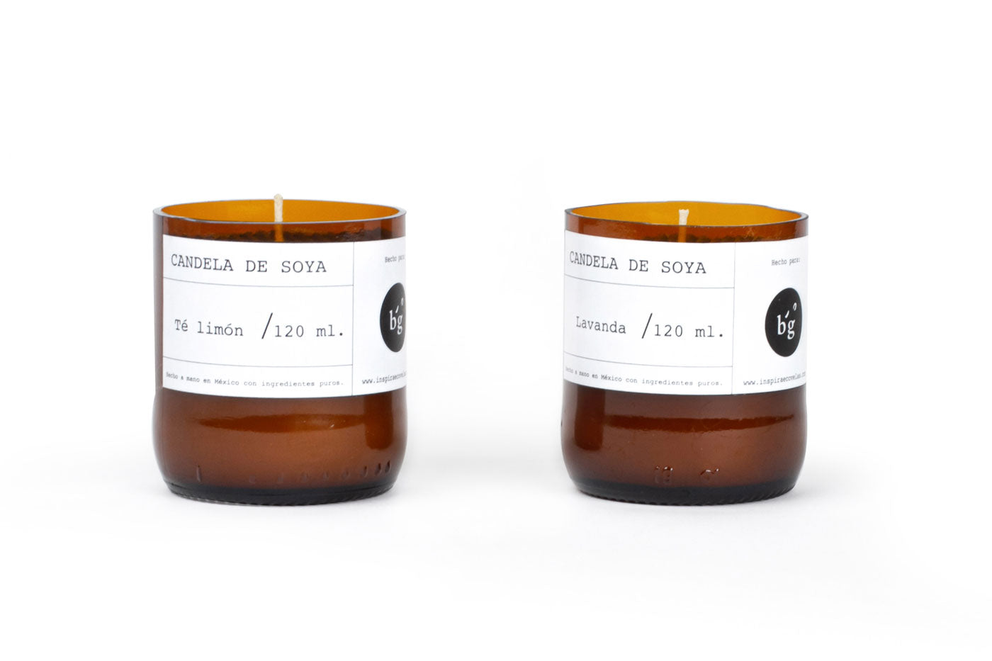 Vela aromática de soya