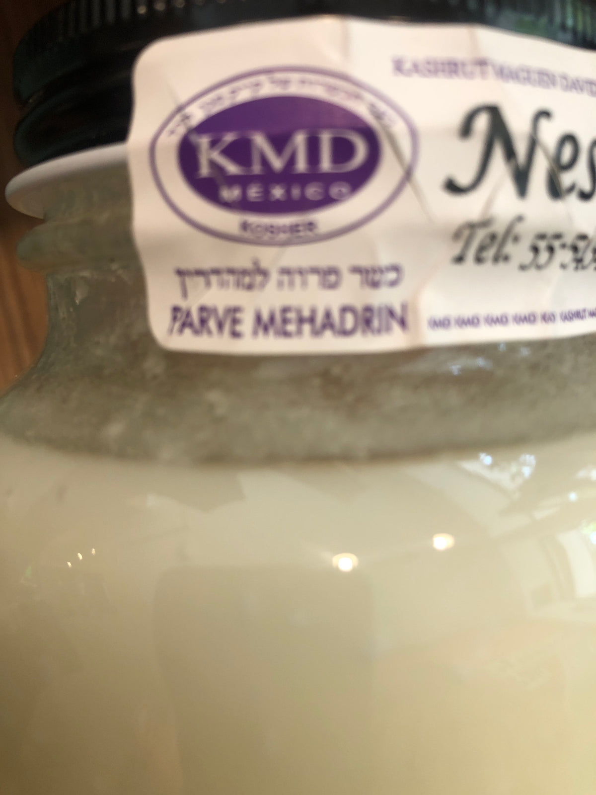 Aceite de coco kosher
