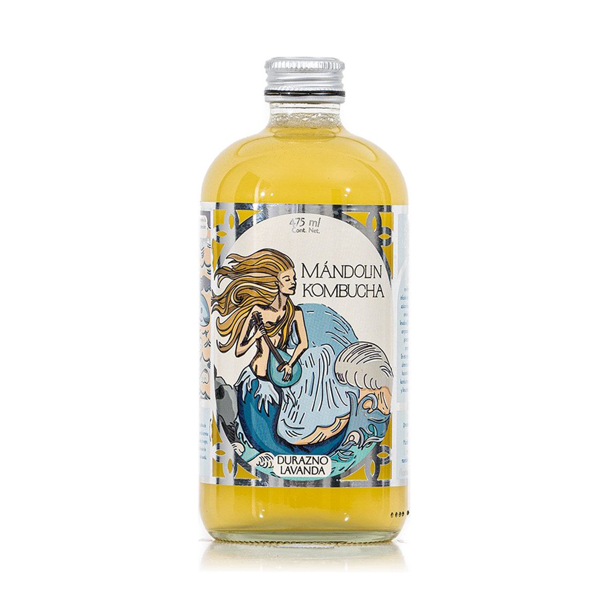 Kombucha Mandolin durazno lavanda