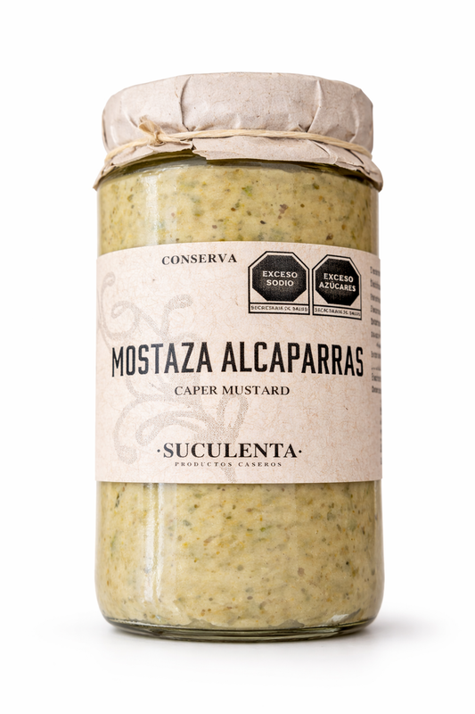 Mostaza con alcaparras