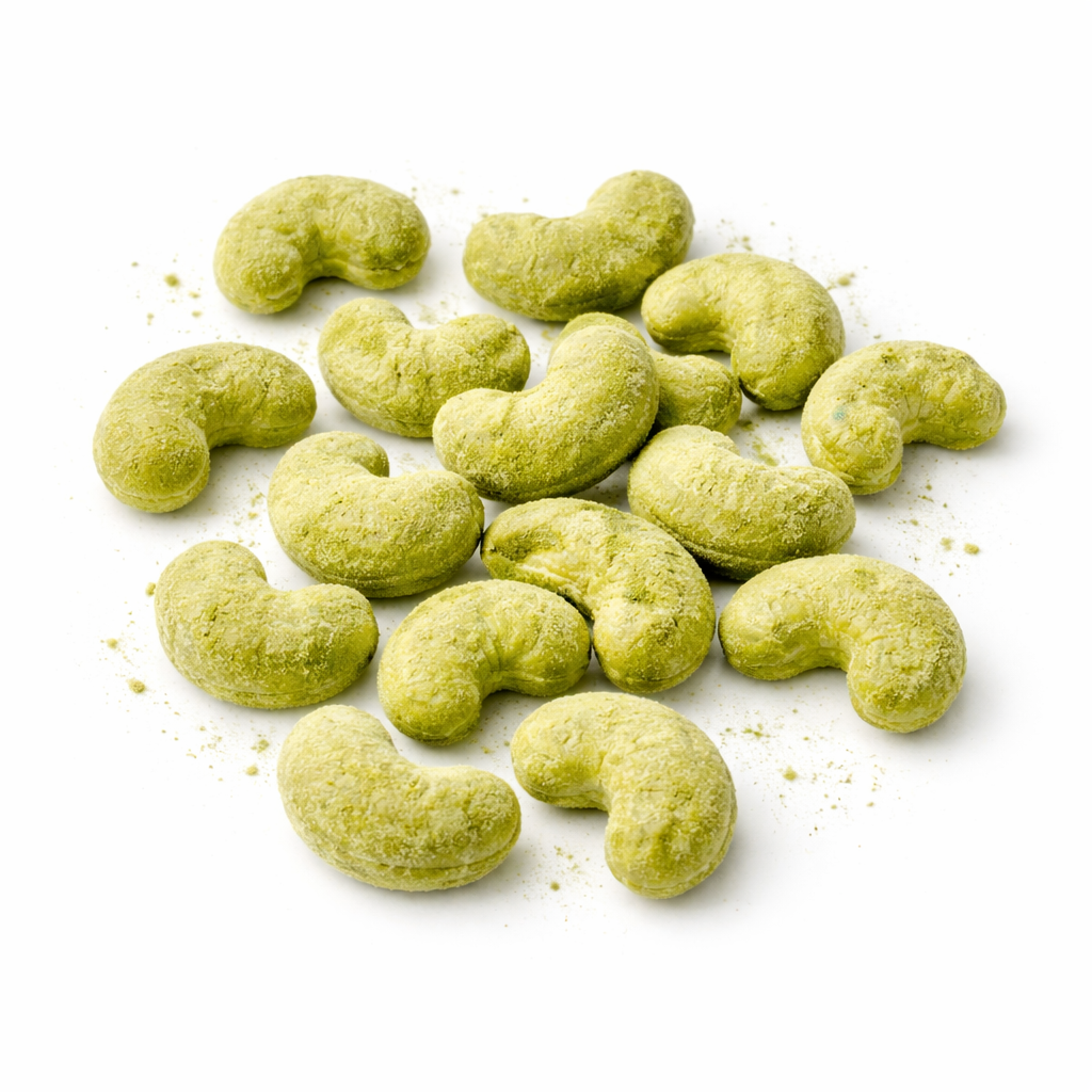 Nuez de la india con matcha